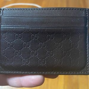 Gucci card holder